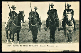 A67  MAROC CPA SCENES ET TYPES - GOUMIERS MAROCAINS - Collezioni E Lotti