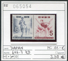 Japan 1955 - Japon 1955 - Nippon 1955 - Michel 646-647 - ** Mnh Neuf Postfris - Neufs