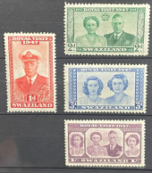 SWAZILAND - MH* - 1947 - # 42/45 - Swaziland (...-1967)