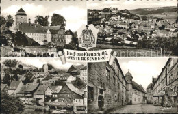 72216342 Kronach Oberfranken Feste Rosenberg Panorama Teilansichten Kronach - Kronach