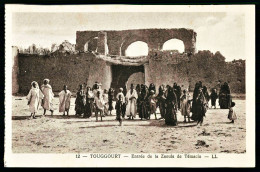 A67  ALGERIE CPA TOUGGOURT - ENTRÉE DE LA ZAOUIA DE TEMACIN - Collections & Lots