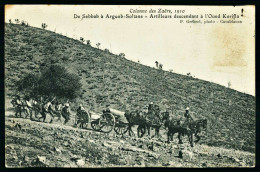 A67  MAROC CPA COLONNE DES ZAERS 1910 - DE SEBBAB A  ARGOUB-SOLTANE - Verzamelingen & Kavels