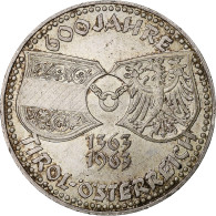 Autriche, 50 Schilling, Tirol - Österreich, 1963, Vienne, Argent, TTB, KM:2894 - Autriche