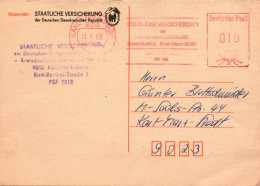 G2428 - Karl Marx Stadt Behördenpost - Freistempel Freistempler DDR - Franking Machines (EMA)