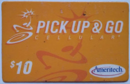 USA Ameritech $10 Prepaid - Pick Up And Go - Otros & Sin Clasificación