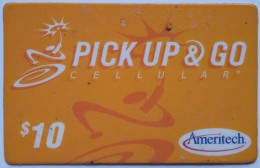 USA Ameritech $10 Prepaid - Pick Up And Go - Autres & Non Classés