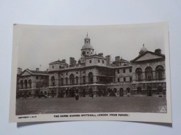 LONDRES  The Horse Guards   WHITEHALL  (from Parade) - Whitehall