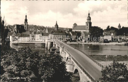 72194639 Kitzingen Main Teilansicht Kirchen Mainbruecke Kitzingen Main - Kitzingen