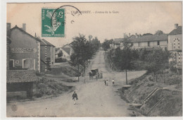 CHALINDREY -Av. De La Gare - Boucherie Mongin-Roussel - Ed. Paul Mongin - Timbrée - Chalindrey