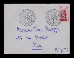 Gc8278 FRANCE ADSM (Salon Du Ministere De La Marine) Ouvres Sociales De La Marine  Mailed NICE - Sonstige (See)