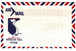 Australia 1965  Australian Force Vietnam Envelope ,Mint - Cartas & Documentos