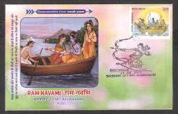 India Archery / Archer Hinduism God & Goddess Hindu Mythology Religion Special Cover 2021 - Cartas & Documentos