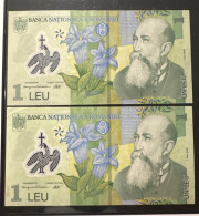 2 X 1 LEU. 1 Iulie 2005 - Roumanie