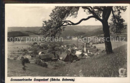 42194043 Saupsdorf Panorama Sommerfrische Handabzug Saupsdorf - Kirnitzschtal