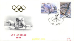 721202 MNH BELGICA 1984 23 JUEGOS OLIMPICOS VERANO LOS ANGELES 1984 - Other & Unclassified