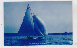 SPORT - SEGELN / SAILING, Rennyacht  "WINDSPIEL V" Vor Kiel , 1906 - Segeln