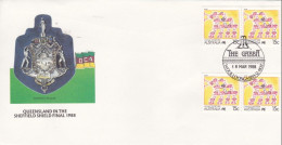 Australia 1988 Queensland In The Sheffield Shield Final Souvenir Cover - Briefe U. Dokumente