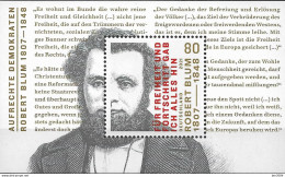 2021   Deutschland Germany Mi. Bl. 89 **MNH  Aufrechte Demokraten – Robert Blum. - 2021-…