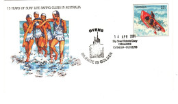 Australia 2001 OVENS  Slip Street Victoria Quay Fremantle, Souvenir Cover - Briefe U. Dokumente