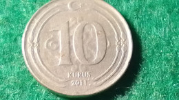 TÜRKİYE 2011--(NİKEL)        10   KURUŞ - Turquie