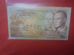 LUXEMBOURG 100 FRANCS 1981 Circuler (B.32) - Luxembourg