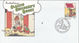 Australia PM 1222 1985 Classic Children's Books, Ginger Meggs ,souvenir Cover - Briefe U. Dokumente