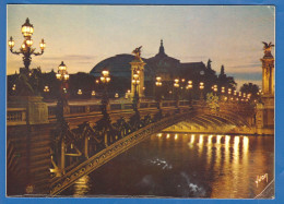 Frankreich; Paris; Le Pont Alexandre III - Paris By Night