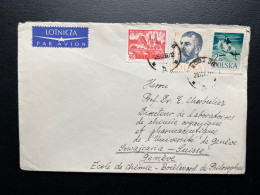 ENVELOPPE POLOGNE POUR GENEVE 1960 - Briefe U. Dokumente