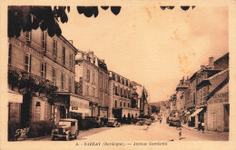 FRANCE - Sarlat - Avenue Gambetta - Animé - Carte Postale Ancienne - Sarlat La Caneda