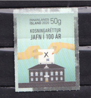 ICELAND-2020-VOTING-SELF ADHESIVE-MNH. - Neufs