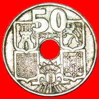 * GENERALISSIMO FRANCO (1947-1975): SPAIN  50 CENTIMOS 1964 (1963) ANCHOR! INTERESTING YEAR!  · LOW START · NO RESERVE! - 50 Céntimos