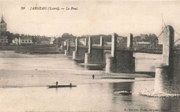 FRANCE - Jargeau (Loiret) - Le Pont - Carte Postale Ancienne - Jargeau