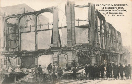 FRANCE - Incendie De Bourges - 14 Septembre 1928 - Les Façades De Galeries - Carte Postale Ancienne - Bourges