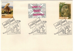 Australia PMP 456 1993  Brisbane Stamp Show, Pictorial Postmark - Lettres & Documents