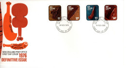 New Zealand 1976  Definitive Issue  First Day Cover - FDC