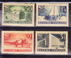 FINLANDE YT 205/8 * MH  (8B759) - Unused Stamps