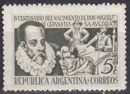 ARGENTINA  SCOTT NO 568   MINT HINGED  YEAR  1947 - Nuevos