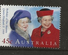 Australia 1999 73rd Birthday Of Queen Elizabeth II. Queen And Queen Mother MI 1813 MNH(**) - Nuovi