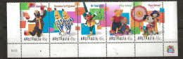 Australia 1999 Popular TV Shows For Children MI 1814-1818 In Strip MNH(**) - Ungebraucht