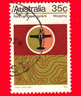 AUSTRALIA - Usato - 1973 - Sviluppo Dell'economia Nazionale Dell'Australia - Aerei - 35 C - Used Stamps