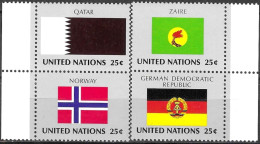 UNITED NATIONS # NEW YORK FROM 1988 STAMPWORLD 561-64** - Gezamelijke Uitgaven New York/Genève/Wenen