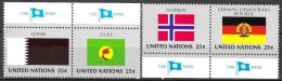 UNITED NATIONS # NEW YORK FROM 1988 STAMPWORLD 561-64** - New York/Geneva/Vienna Joint Issues