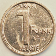 Belgium - Franc 1994, KM# 188 (#3149) - 1 Frank