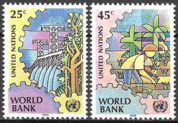 UNITED NATIONS # NEW YORK FROM 1989 STAMPWORLD 571-72** - Emisiones Comunes New York/Ginebra/Vienna