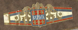 Bague De Cigare   Ancienne  1870 - 1920 -  Tabac -  Batavia - Bagues De Cigares