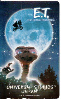 E.T. Universal Studios Japan Cinéma Film Movie Télécarte Japon Phoneard (B 770) - Cine