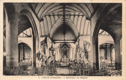 FRANCE - Sizun - Intérieur De L'église - Carte Postale Ancienne - Sizun