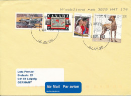 Canada Cover Sent Air Mail To Germany 4-11-2013 Topic Stamps - Poste Aérienne