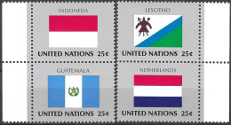 UNITED NATIONS # NEW YORK FROM 1988 STAMPWORLD 579-82** - Gemeinschaftsausgaben New York/Genf/Wien