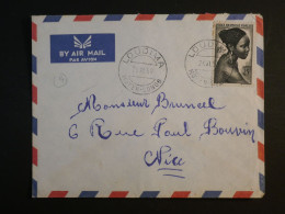 DG15 AEF  BELLE  LETTRE  1959 PETIT BUREAU LOUDIMA  A  NICE   +AFF.  INTERESSANT+++ - Briefe U. Dokumente